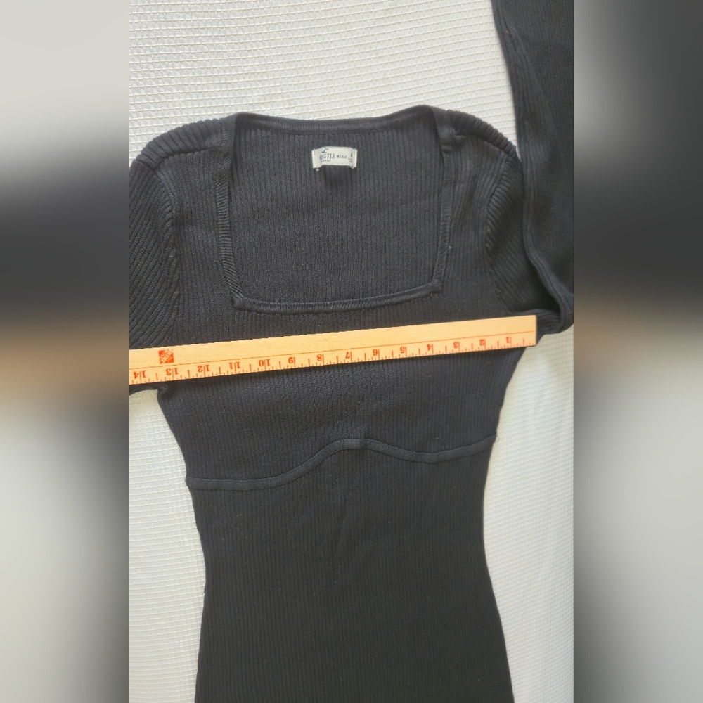 Hollister Black Underbust Sweater Dress - Picture 6 of 11
